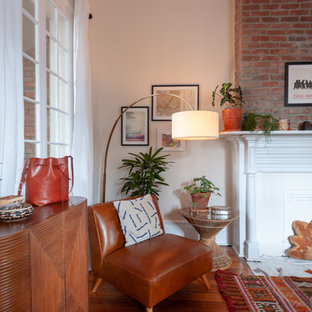 Inspiration for an eclectic living room remodel in New Orleans