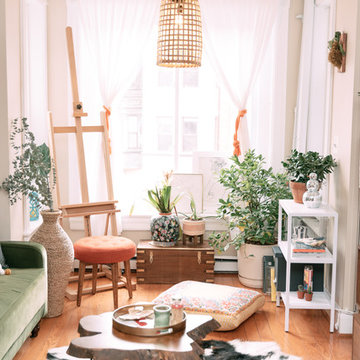 My Houzz: Modern, Eclectic Style in a Washington, D.C., Rental
