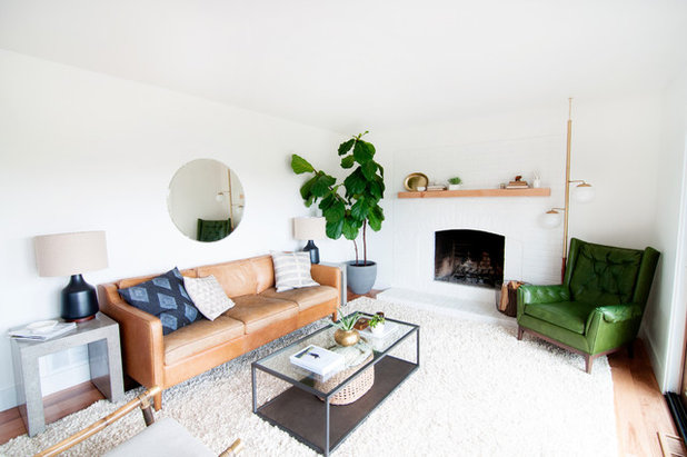Midcentury Living Room by Alexandra Crafton