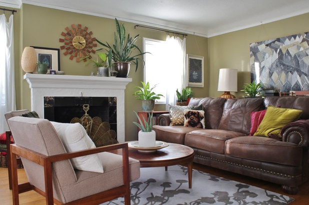 Eclectic Living Room by Kimberley Bryan