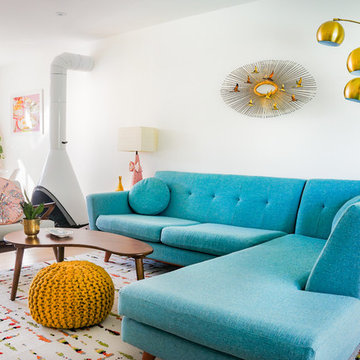 My Houzz: Palm Springs Apartment Bursts With Happy Colors