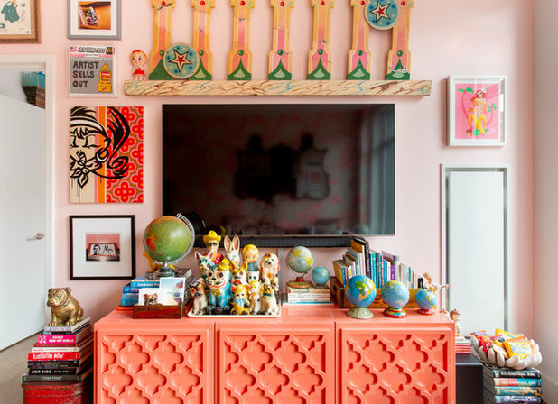 Eclectic Living Room by Rikki Snyder
