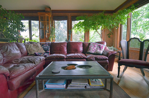 Rustic Living Room by Sarah Greenman