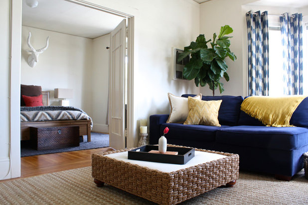 Transitional Living Room by Shannon Malone