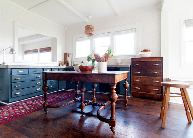 Transitional Living Room by Alexandra Crafton