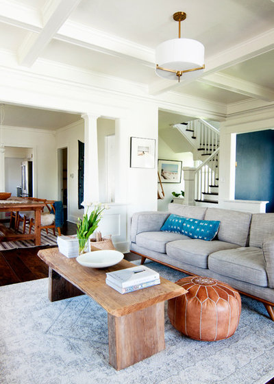 Transitional Living Room by Alexandra Crafton