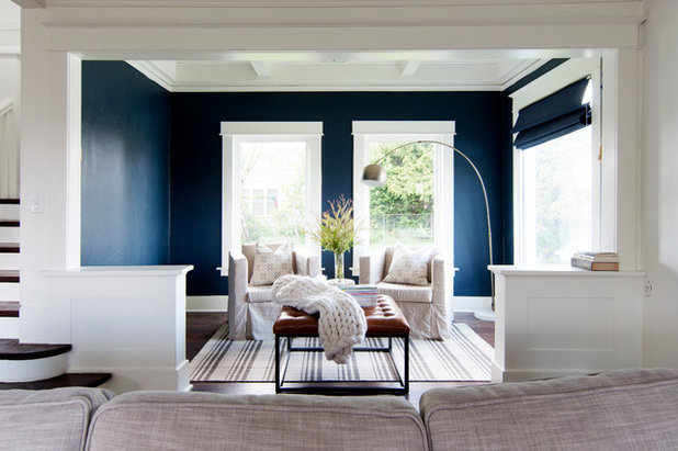 Transitional Living Room by Alexandra Crafton