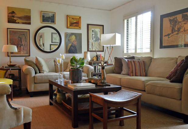 Eclectic Living Room by Sarah Greenman