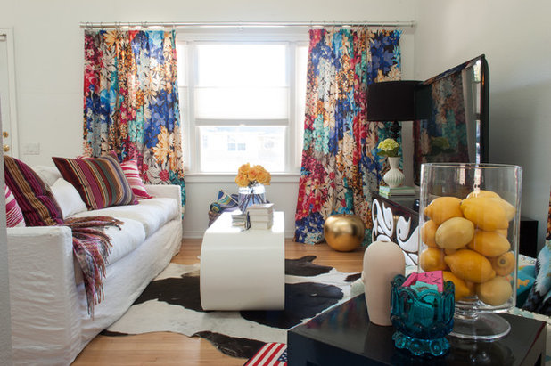 Eclectic Living Room by Angela Flournoy