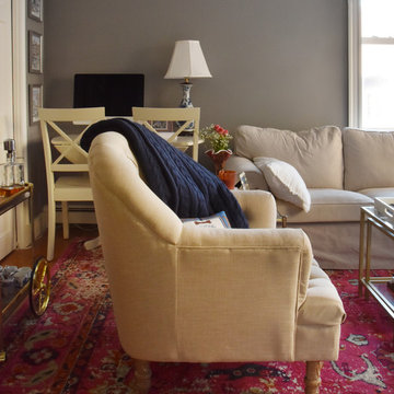 My Houzz: Traditional Charm in a Compact Boston Condo