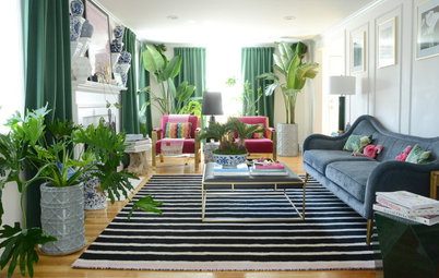 My Houzz: Tropical-Chic Style in a 1950s New England Home
