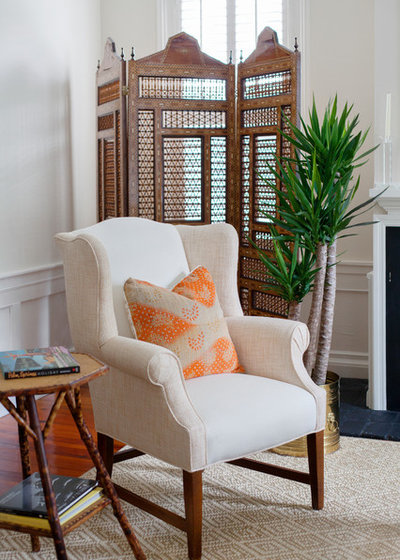 Tropical Living Room by Margaret Wright Photography