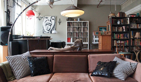 My Houzz: Thrifted Finds Invigorate a Montreal Artist Couple's Loft