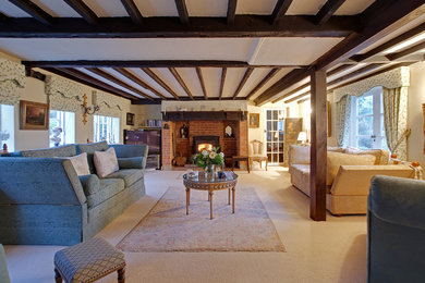 Photo of a traditional living room in Sussex.