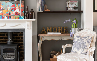Houzz Tour: Pink Everything Makes Way for Layered Neutrals