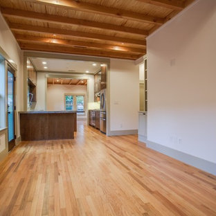Living room - craftsman living room idea in Dallas