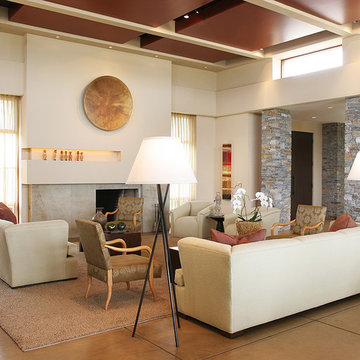 Napa Contemporary Living Room