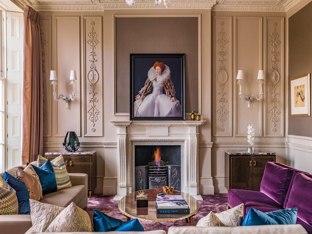 Victorian Living Room by Adam Butler Photography