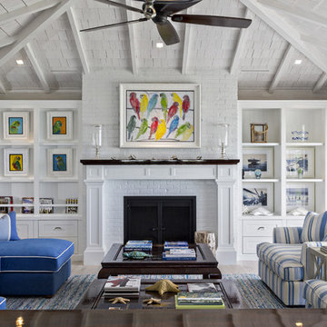 Nautical-Inspired Living Room