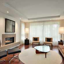Contemporary Living Room by Navo Design Studio