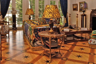 Neo Classical hand painted floor
