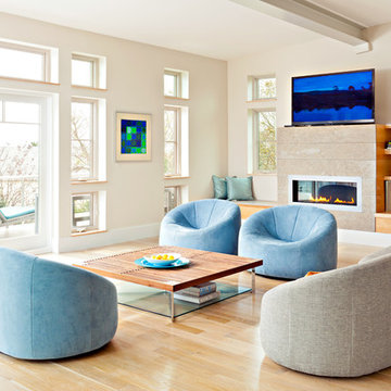 Net Zero House near Nantucket Sound