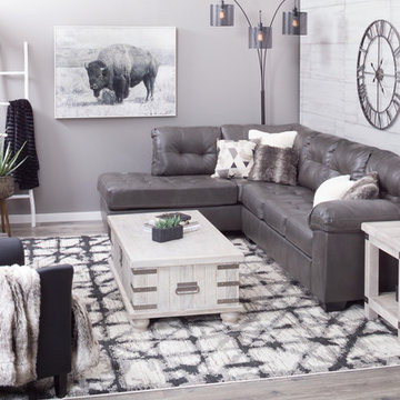 Neutral Small Space Living Room