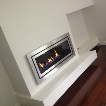 New Construction Liniar Gas Fireplace Vancouver