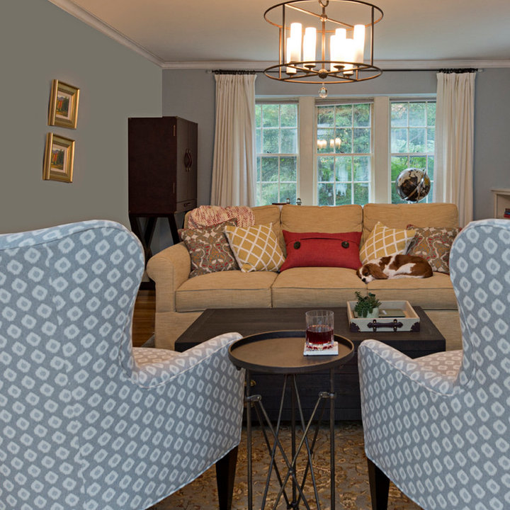 New England Living Room Houzz