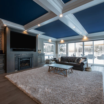 Maple Renovation Livingroom & Fireplace