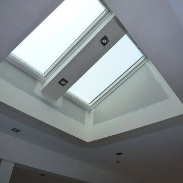 New Velux Skylights with code compliant Safety Glass.