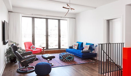 Bold Colors and Big Views Star in Manhattan Guesthouse in the Sky