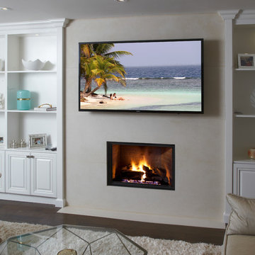 Fireplace Contemporary Realisation.