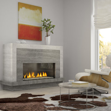 New York View 40 Gas Fireplace