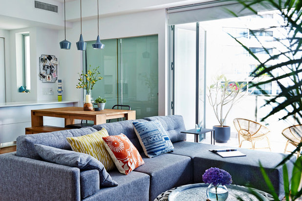 Eclectic Living Room by Make Room