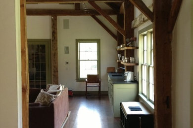 Living room - traditional living room idea in Bridgeport