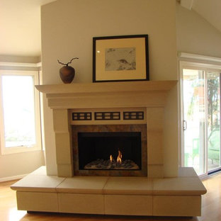 75+ Asiatische Wohnzimmer mit Kamin Ideen & Bilder - Juni 2021 | Houzz DE