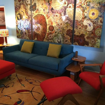 Nixon Sofa & Monroe Chair & Monroe Ottoman - Thrive Furniture