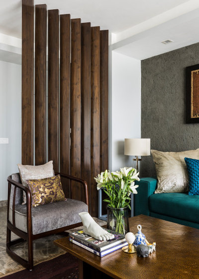 Modern Living Room by Aditi sharma design studio