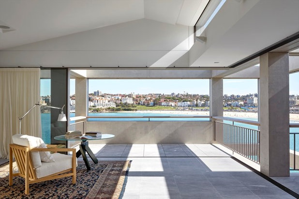 Modern Living Room by Vitrocsa Australia New Zealand