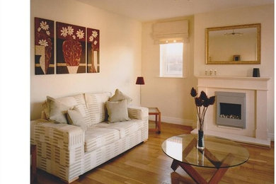 Photo of a contemporary living room in Dublin.