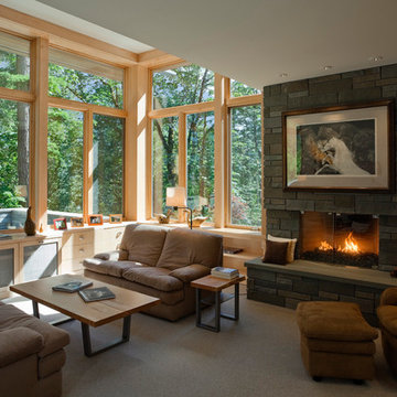 North Fork Residence - Living Room