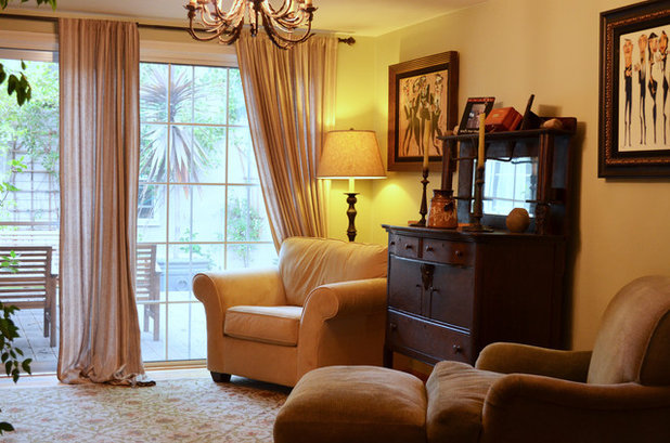 Traditional Living Room by Sarah Greenman