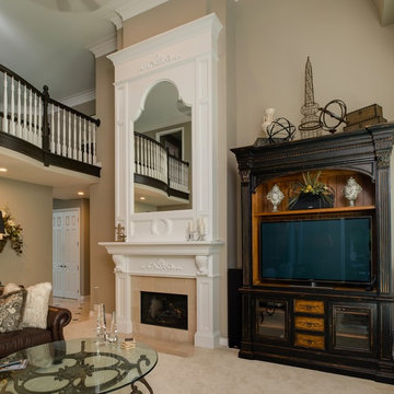 Northville Elegant Updates - Master suite and fireplace