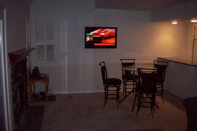 Inspiration for a living room remodel in Bridgeport