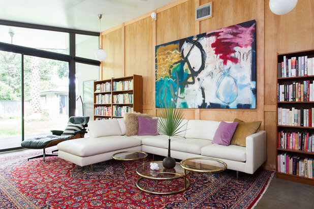 Retro Vardagsrum by Sarah Stacey Interior Design