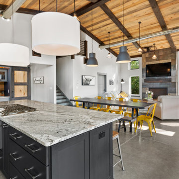 Not Your Grandfather's Barn! A Modern Pole Barn House in Lauderdale Lake Area