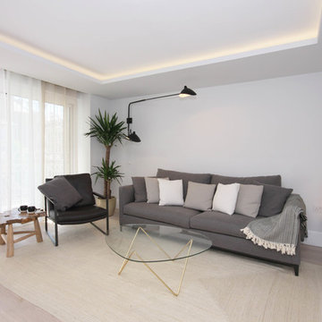 Notting Hill flat renovation and full refurbishment - Living room