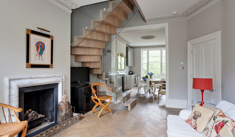 Room of the Week: An Elegant Open-plan Living Space in a Victorian Flat