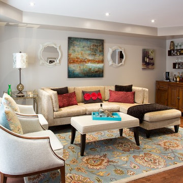 Oakville Transitional Living Room